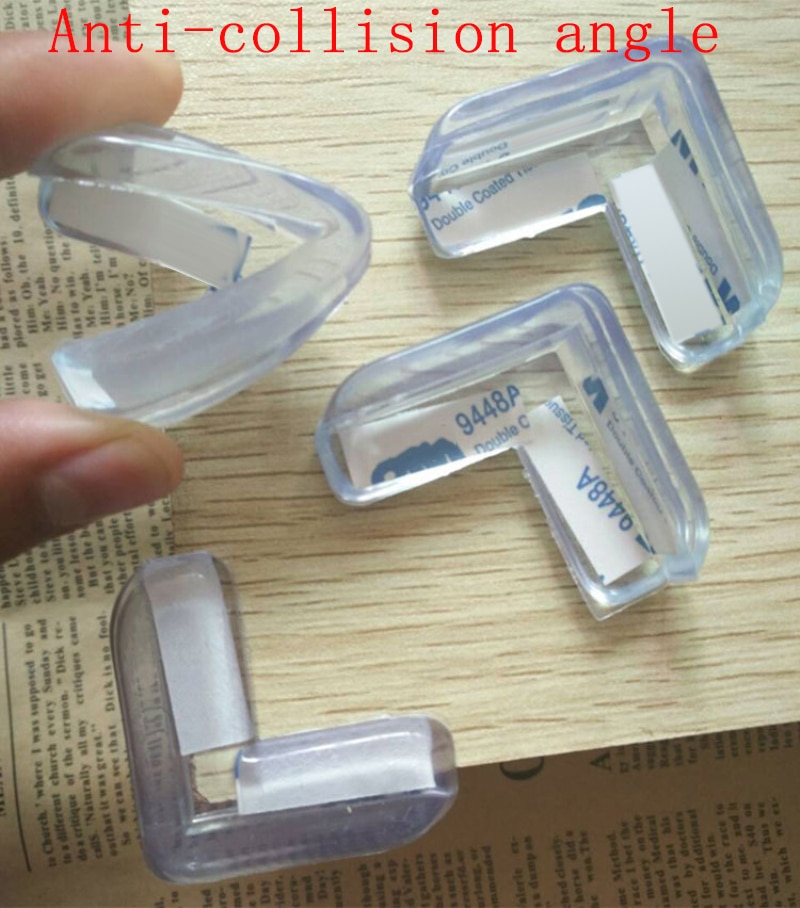 1/4pcs Baby Safety Silicone Protector Table Corner Edge Protection Cover Children Anticollision Edge Child Corner Guards