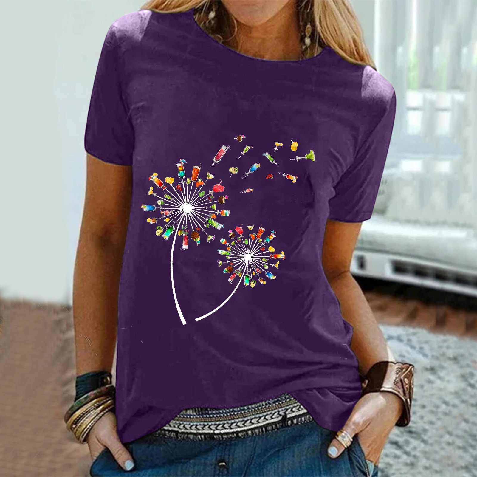 Women Casual Letter Printing Short Sleeves Loose Blouse Tops Blusas Y Camisas Top Mujer De Moda Блузки Женские Новинки