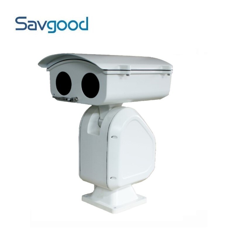 VOx Detector Thermal 75mm 68x Optical Zoom Camera Bi-spectrum Heavy Load Network Long Range PTZ Eo IR Camera