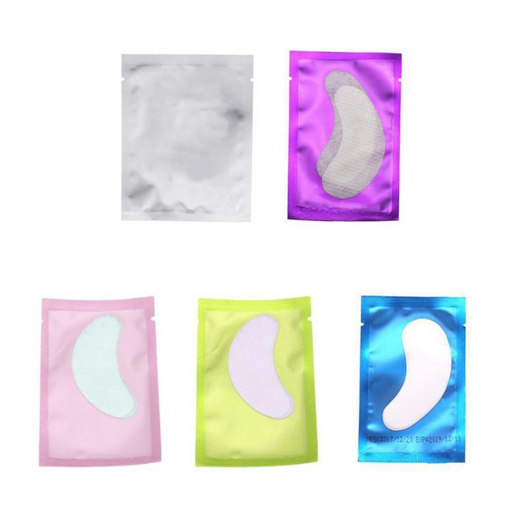 1 Pairs Eyelash Extension Paper Patches Lint Hydrating Lash Extension Pillow Sticker Under Eye Pads Eyelash Makeup Tools