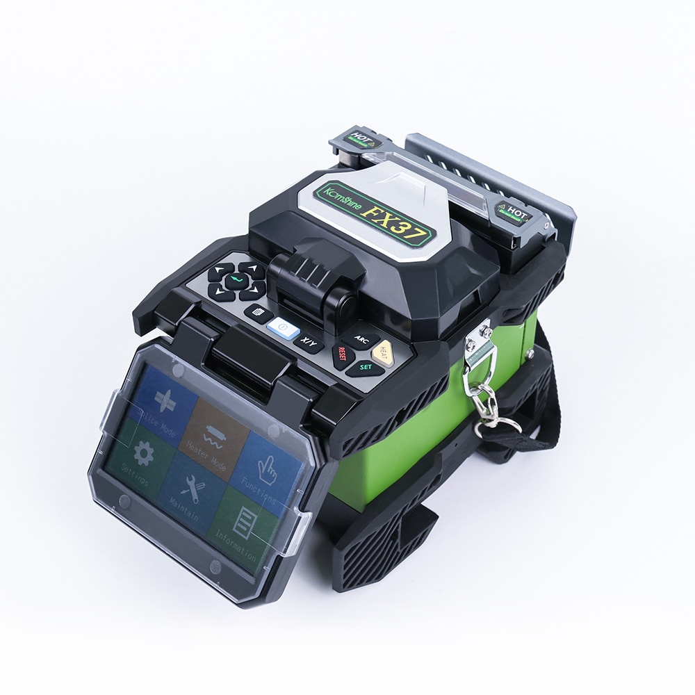 Fedex free shipping Komshine FX37 welding machine optic fiber fusion splicer fiber splicing machine Soudeuses