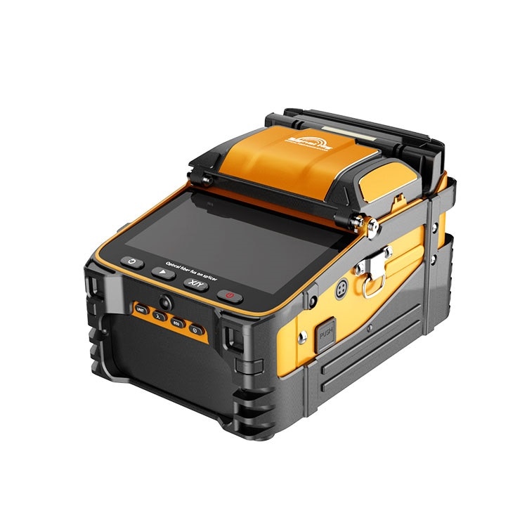 AI-9 Signal Fire Multi-language Optical Fiber Fusion Splicer FTTH Fiber Splicing Machine Built-in Optical Power Meter And VFL