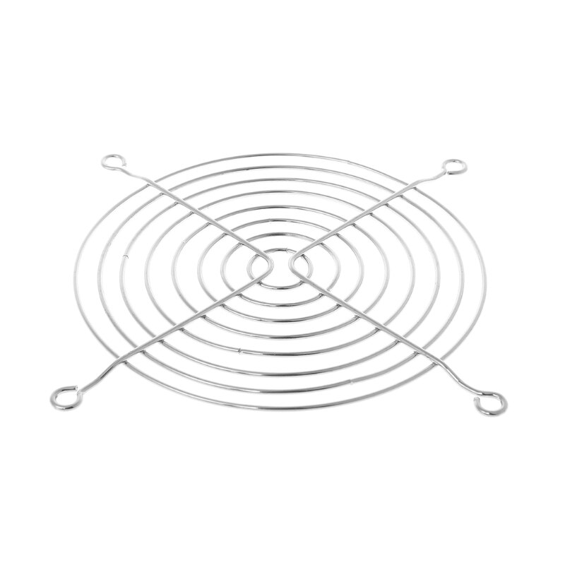 Fan Protection Net Grille 12cm Dia Iron Mesh Safety Grid For Computer Case Fans