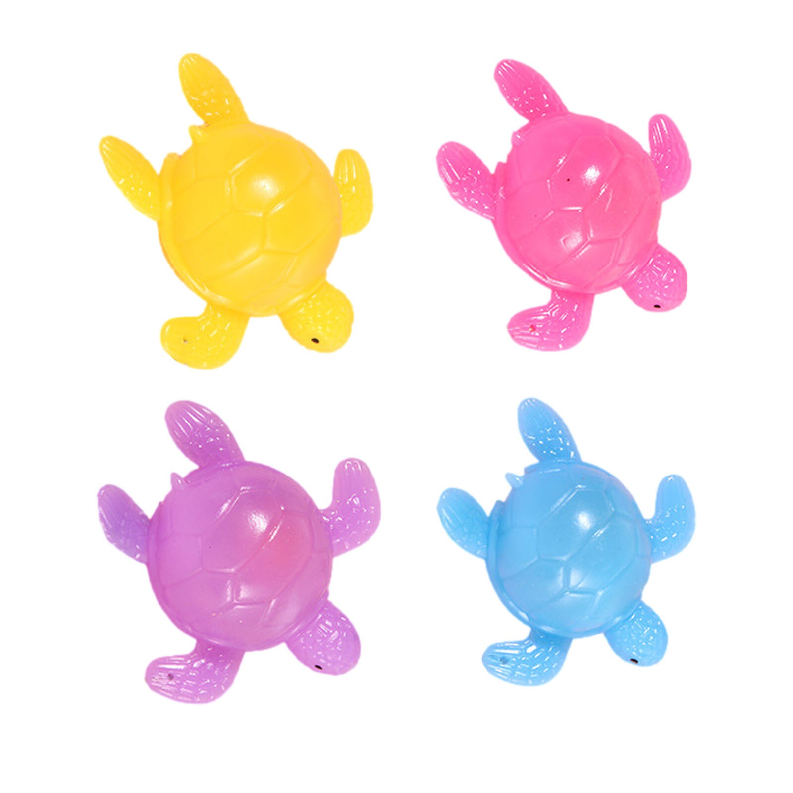 Kids Special Squeeze Tortoise Keychain Toy Natural Latex Stress Toy Fidget Simple Stress Relief Toy Decompression Key Pendant