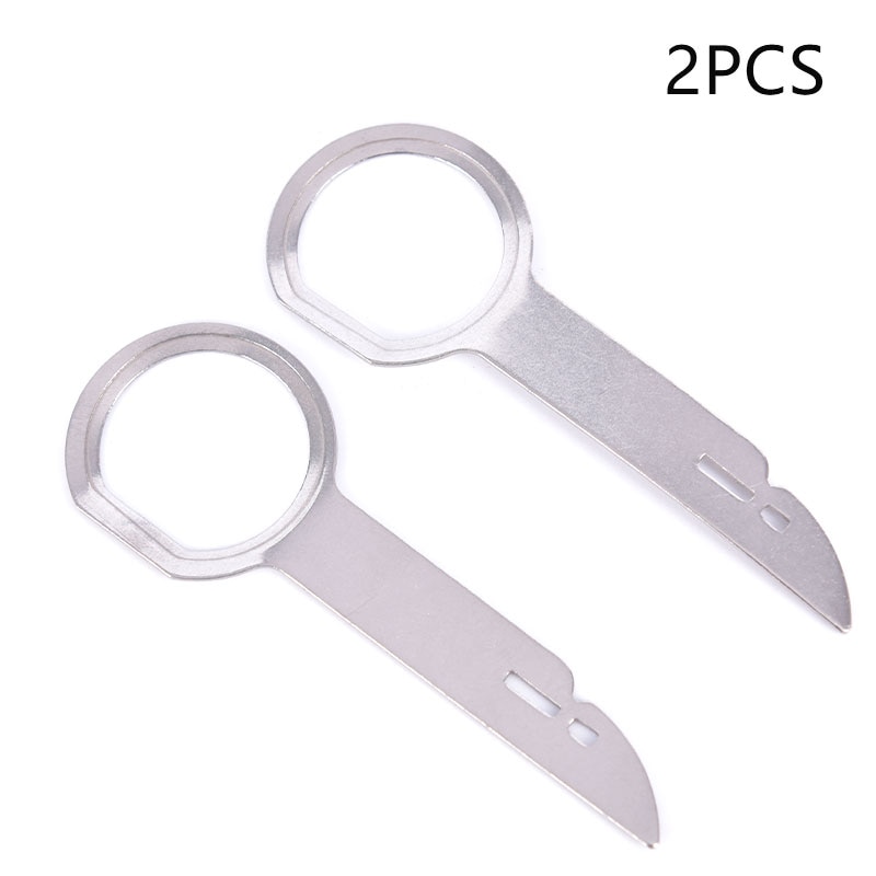 2PCS Radio Stereo Release Removal Install Tool Key Installation for Car