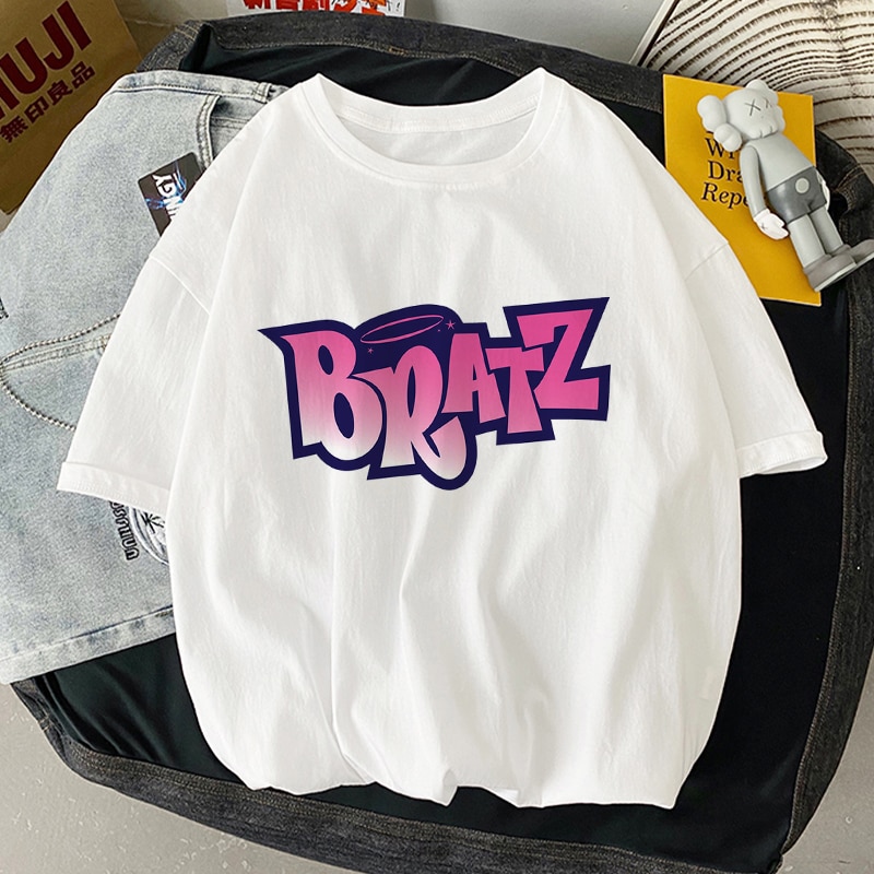 Summer Women's T-shirt Letter Print T Shirt Clothes Graphic Tee Casual Harajuku Top Short Sleeve Tshirt Female Oversized T-Shirt