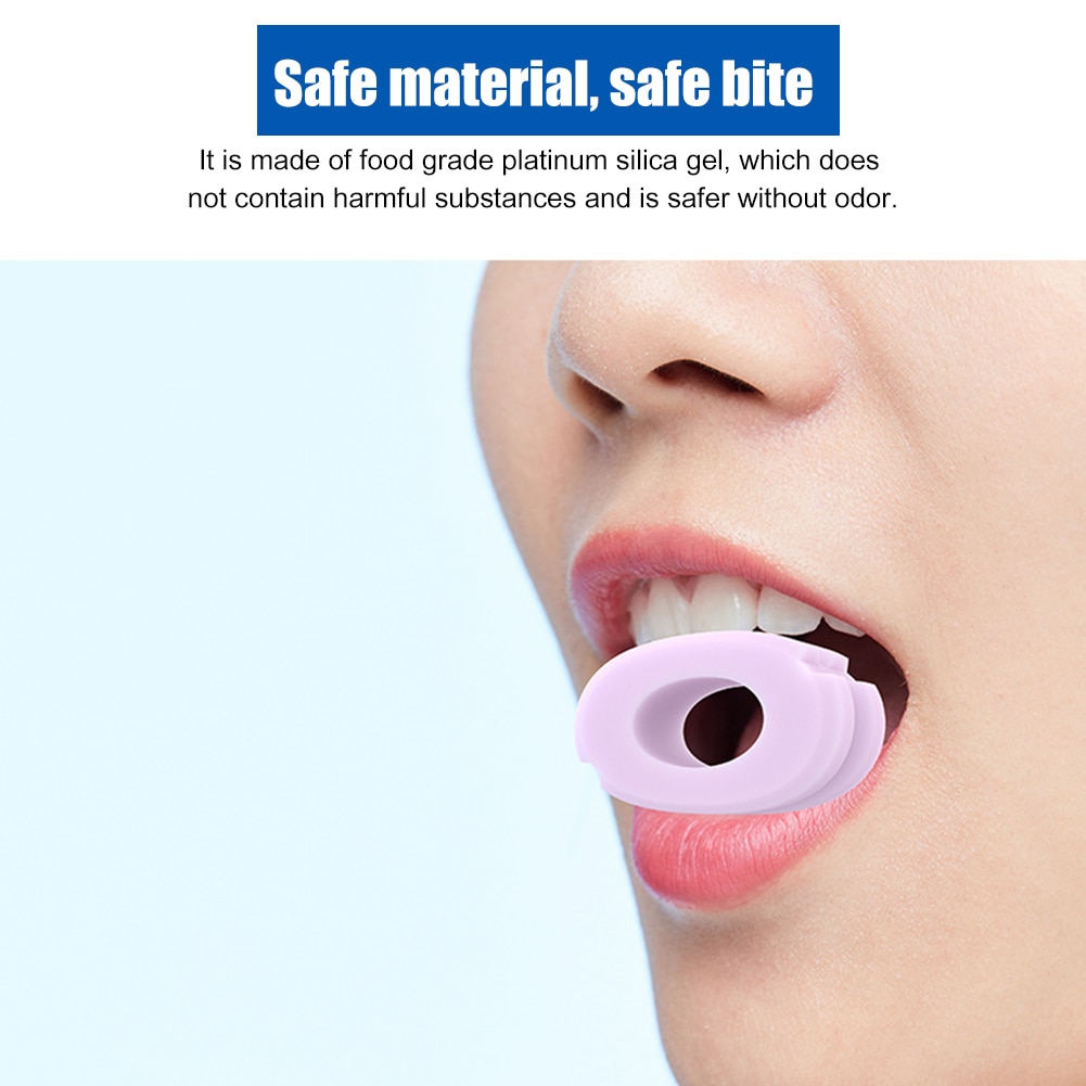 2021 New Circular Facial Toner Jaw Exerciser And Neck Toning Equipment Face Fitness Ball & Facial Toner Exerciser