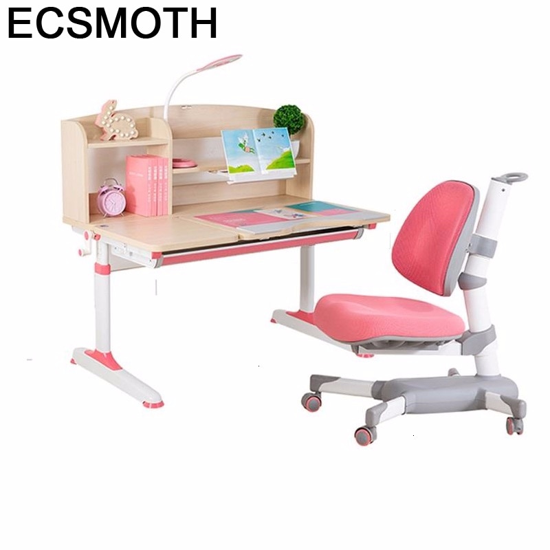 Mesa De Estudio Toddler Mesinha Infantil Tavolino Bambini Children Chair And Adjustable Bureau Enfant Study Table For Kids