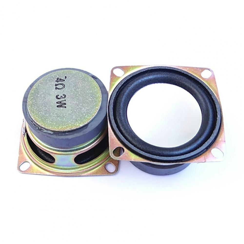 1pair High Quality  Universal High Efficiency  Speaker Mini Stereo Metal Full Range Loudspeaker Box for Home Car Outdoor