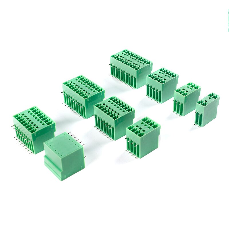 5pcs KF2EDGRH-3.81-2*2/3/4/5-10P/ double-row curved needle socket 3.81mm pitch terminal block
