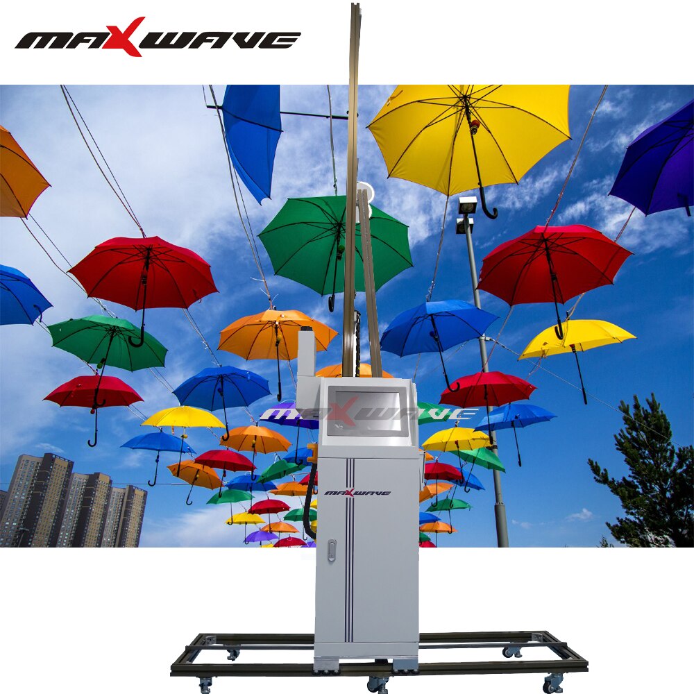 High Resolution Vertical Direct To Wall Inkjet Printer For Wallpaper dx7 eco solvent 3D car vertical UV inkjet wall printer
