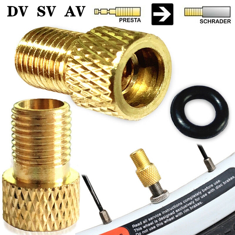 Ventil Adapter Autoventil Dunlop Ventil Fahrradventil Adapter Bike Accessories Cycle Bicycle Punp Tube Wheel Tire Transfer