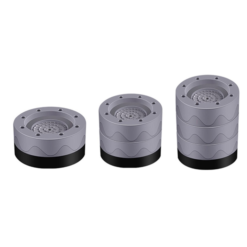 Anti Vibration Rubber Feet Pads Washing Machine Mat Non-Slip and Noise-reducing Mat Dryer Universal Fixed Pad Refrigerator Base