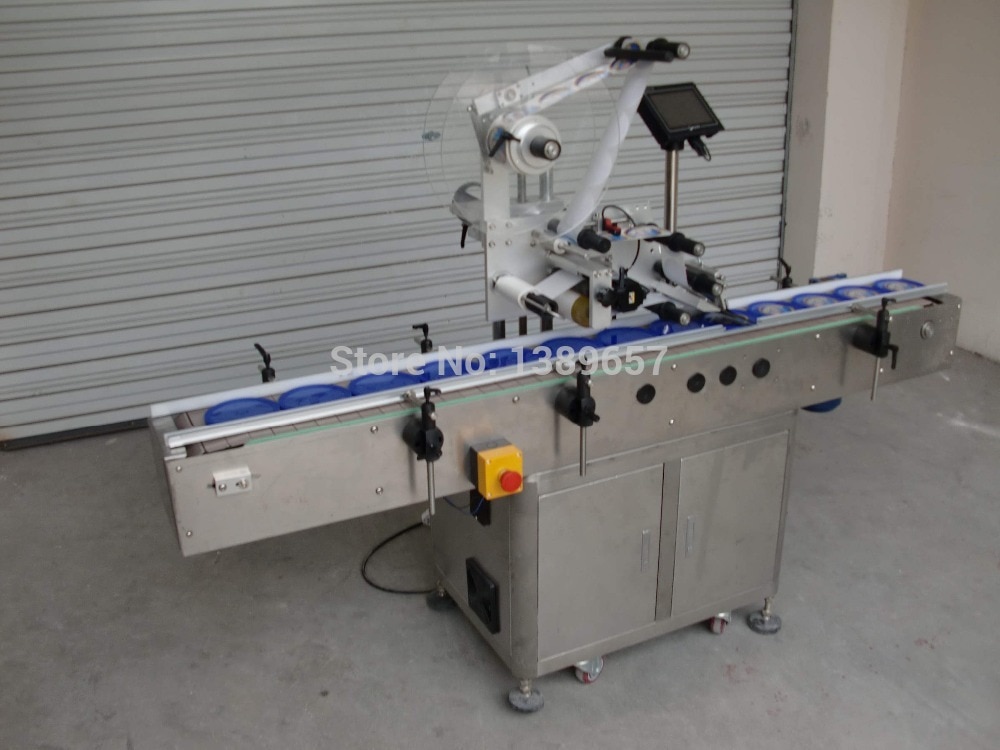 MT-220 Automatic Square Bottle Labeling Machine+Youlian machine