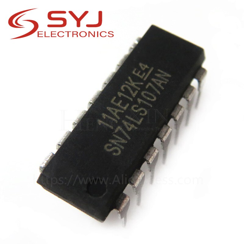 1pcs/lot HD74LS107AP SN74LS107N 74LS107 DIP-14 In Stock