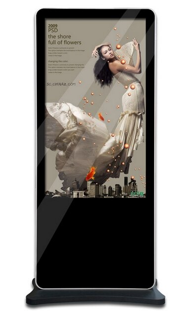 42''46''47'' 55inch wifi 3G lcd digital signage kiosk totem display ad digital signage