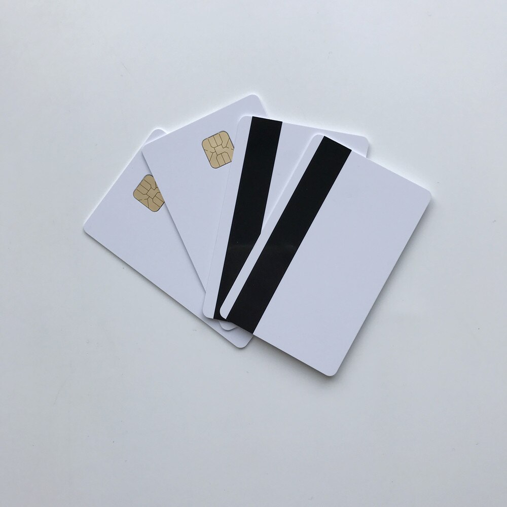 1000pcs printable Magnetic strip Card with SLE4428 Chip,PVC Composite Card for epson / Canon inkjet Printer