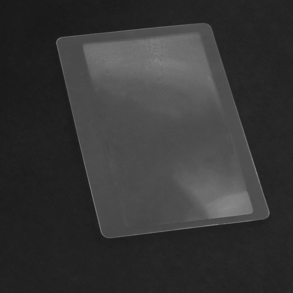 2pcs New Pocket Credit Card Size Magnifier 3x Magnifying Fresnel Lens Reading Brand New Wholesale