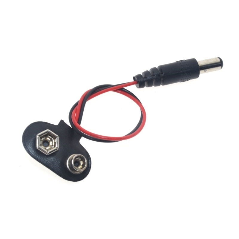 SUQ DC 9V Battery button power plug for Arduino Mega 2560 1280 UNO R3 132 9V battery buckle