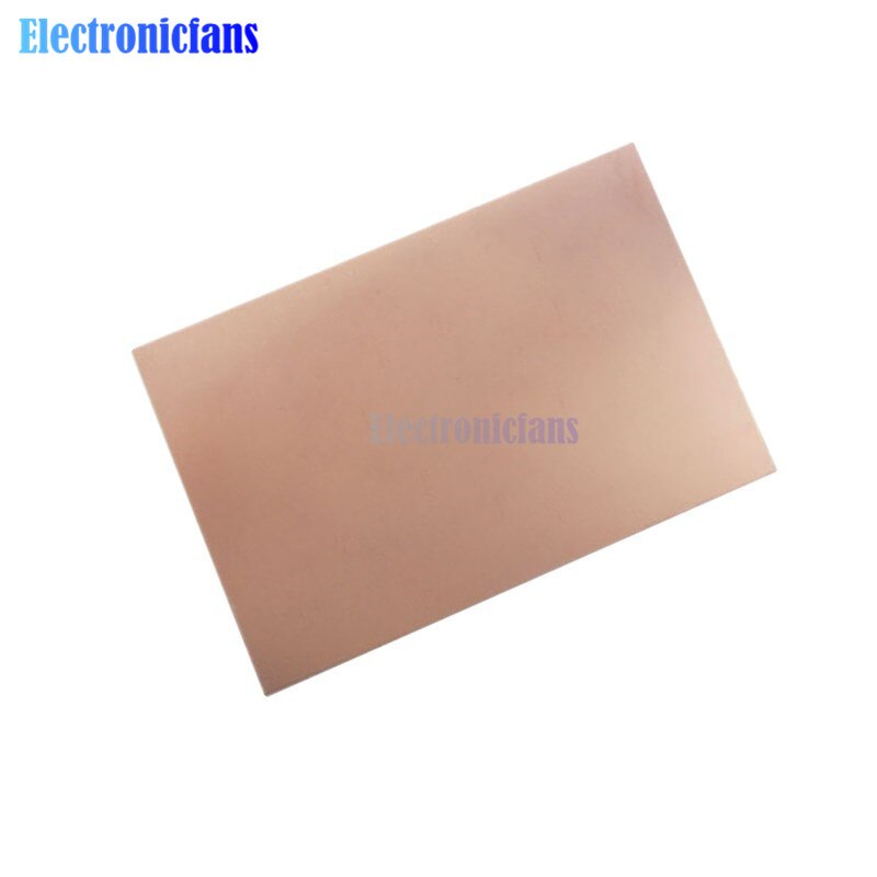 70x105x1.5mm FR4 Copper Clad Laminate Sheet Circuit Double side PCB 10.5X7cm