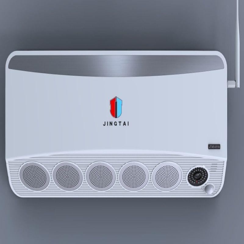 5MP HD IP Camera Video surveillance systems with Smoke Generator by Emergency Buttons, Mobile Remote for Max 150 Square Meters