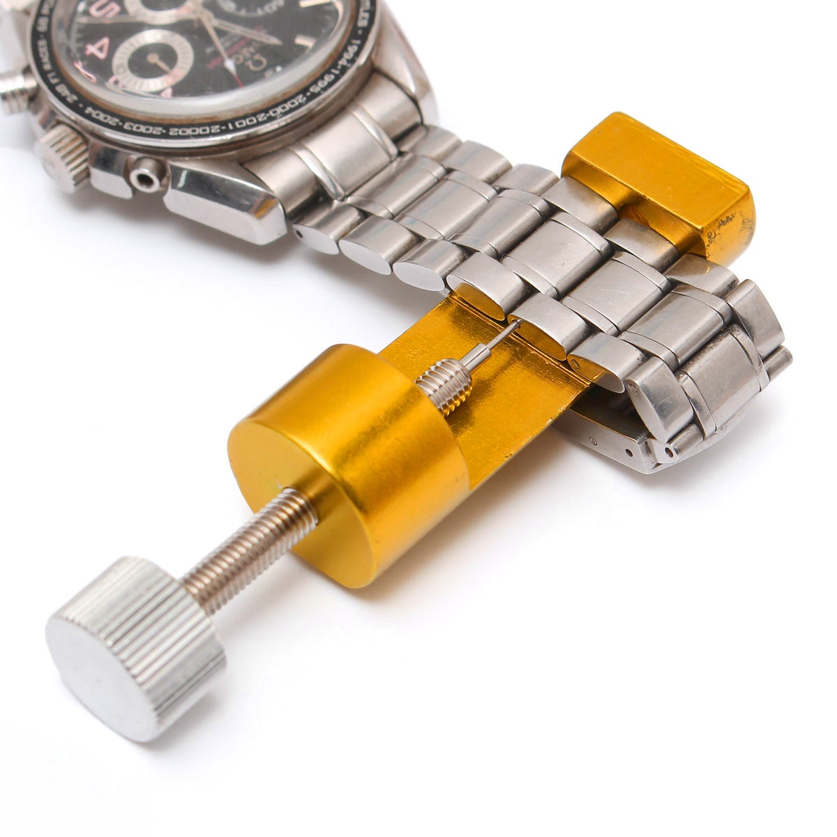Metal Watch Tools Adjusting Watch Strap Tool with Watch Pin Band Bracelet Link Pin Tool Remover WatchMaker ferramenta relogio