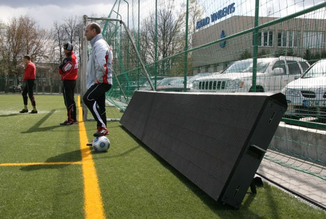 P10 outdoor led screen 960x960mm football basketball Court screen LED Stadium perimeter P16 P20 outdoor soccer field LED display
