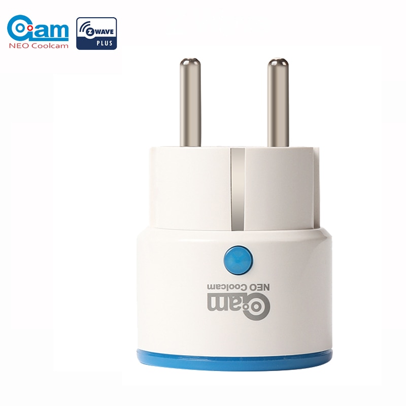 NEO Coolcam ZWAVE PLUS EU Smart Home Power Plug Socket Home Automation Alarm System Home Z Wave 868.4MHz Video Frequency