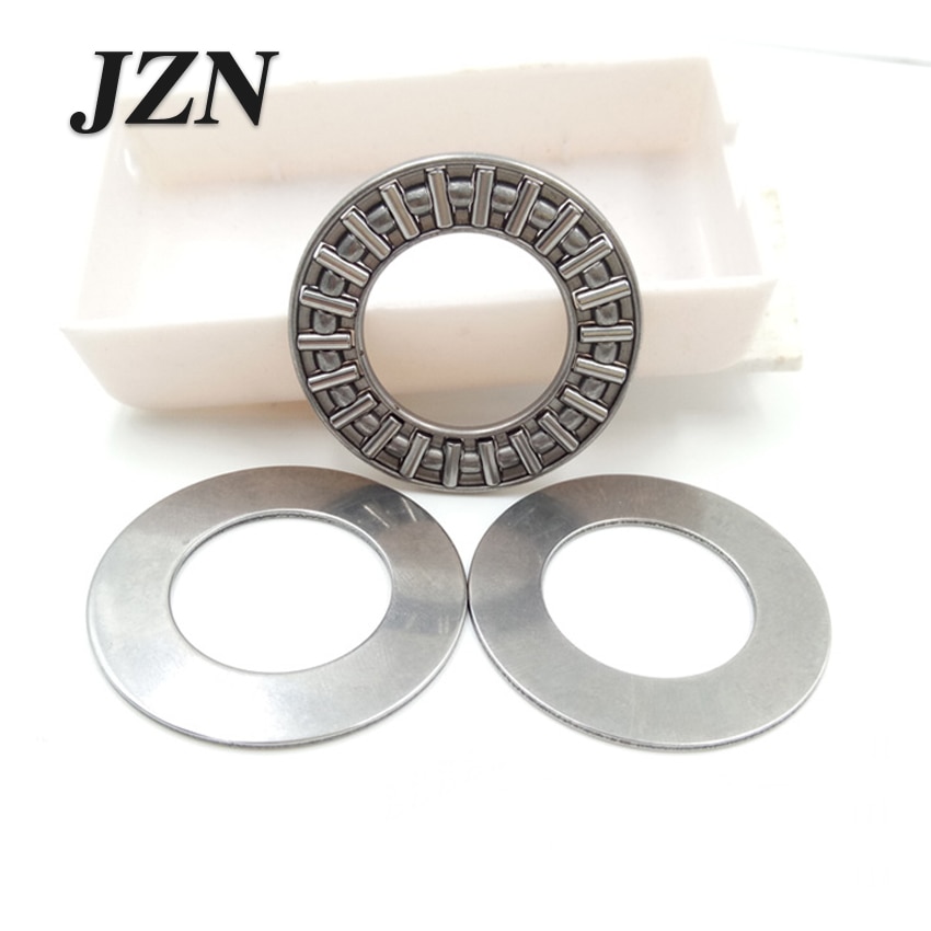 4Pcs Plane Thrust Needle Roller Bearing AXK0619+2AS AXK0821+2AS AXK1024+2AS AXK1226+2AS AXK1528+2AS AXK1730+2AS AXK2035+2AS
