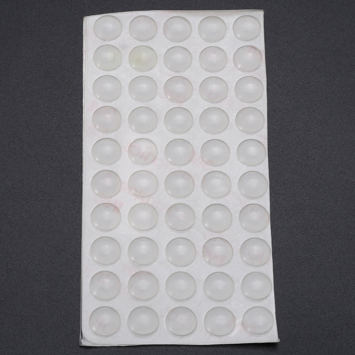 50pcs Self Adhesive Rubber Feet Pads Silicone Transparent Cupboard Door Close Buffer Bumper Stop Cushion for drawer cabinet