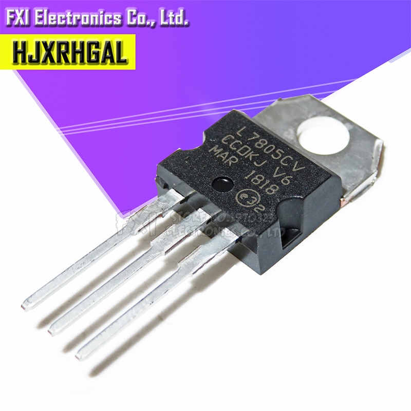 10PCS L7805CV TO220 L7805 TO-220 7805 LM7805 MC7805 stabilivolt voltage-regulator tube New original