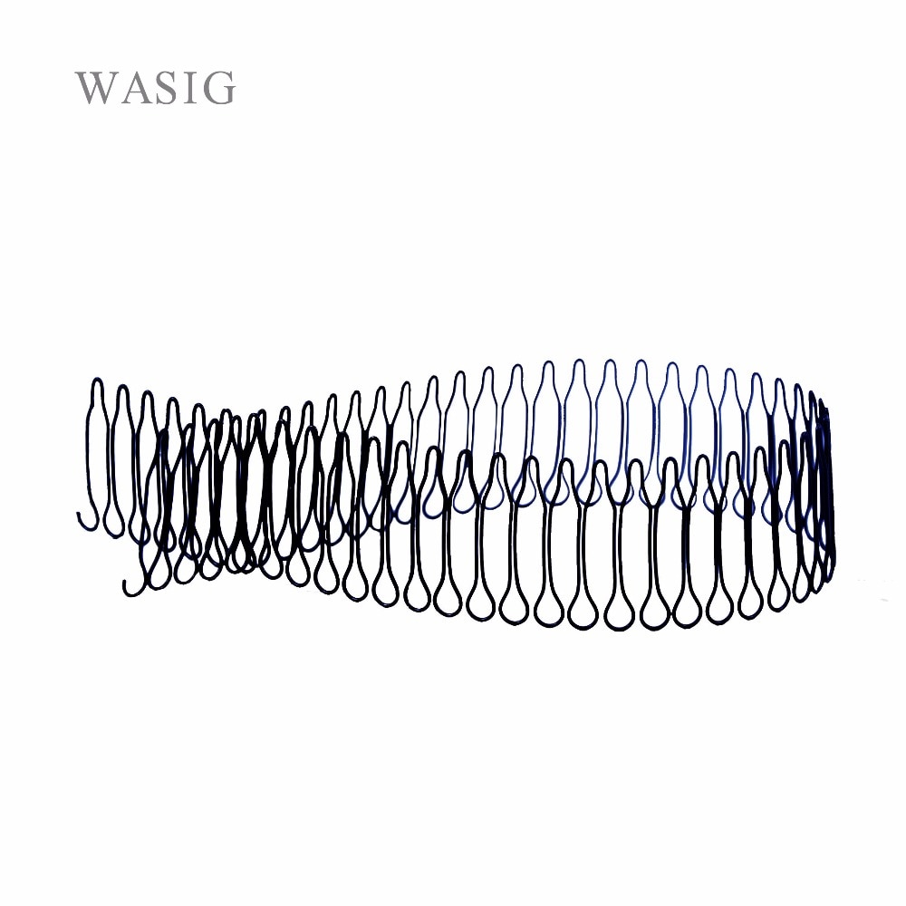 Cheapest Shipping (1 Piece, 55 Teeth/Piece) Black Wig Combs for Wig Cap, Pony Tails and Hair Pieces