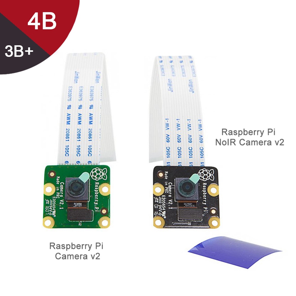 Raspberry Pi Camera Module V2 - 8MP 1080P30 / Raspberry Pi NoIR Camera Module V2 - 8MP 1080P30 Support Raspberry Pi 3b, 3b+, 4b