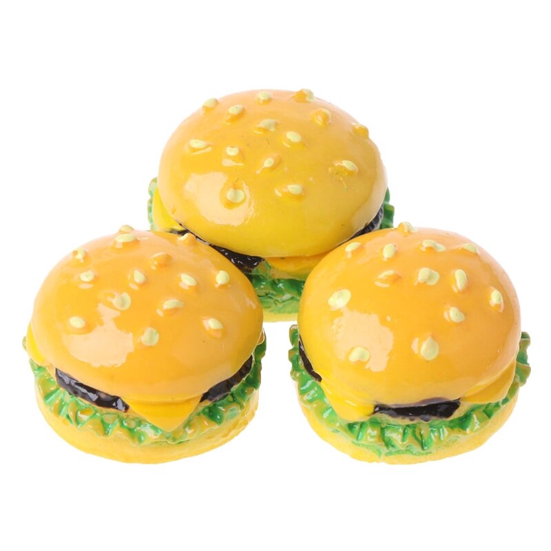 1:12 Hamburger DIY Craft Miniature Food Dollhouse Accessory Decoration
