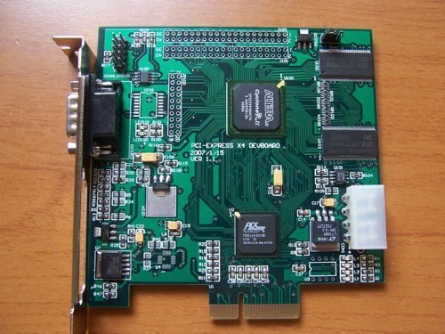 For Development board of PCIS2800 development board PCI EXPRESS X4 development board PCI bus development