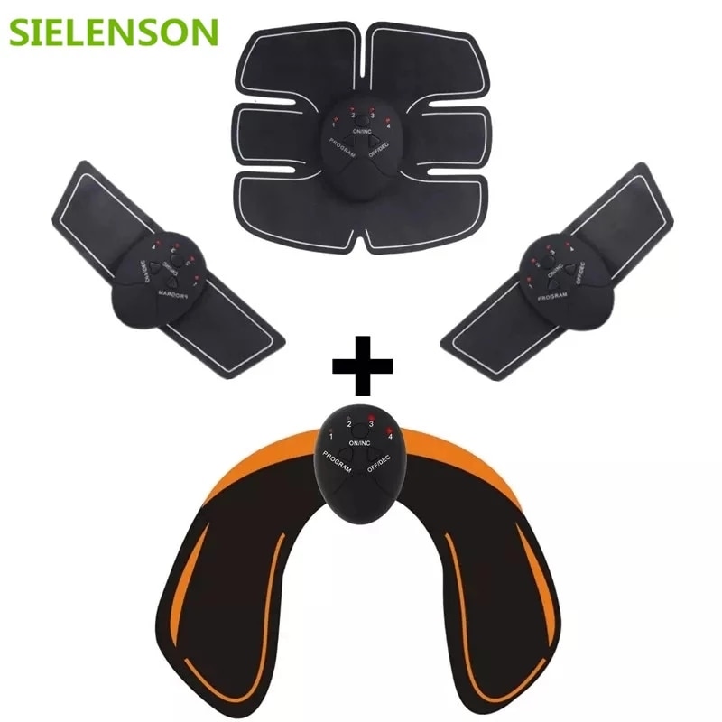 Unisex EMS Hips Trainer Electric Muscle Stimulator Wireless Buttocks Abdominal ABS Stimulator Fitness Body Slimming Massager