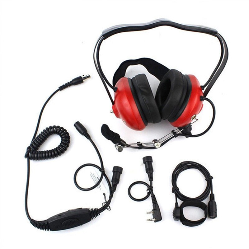 10pcs NEW 2 Pin PTT VOX Earpiece Headphone for Radio Walkie Talkie WOUXUN PUXING QUANSHENG TYT HYT BAOFENG 666S 777S 888S UV5R