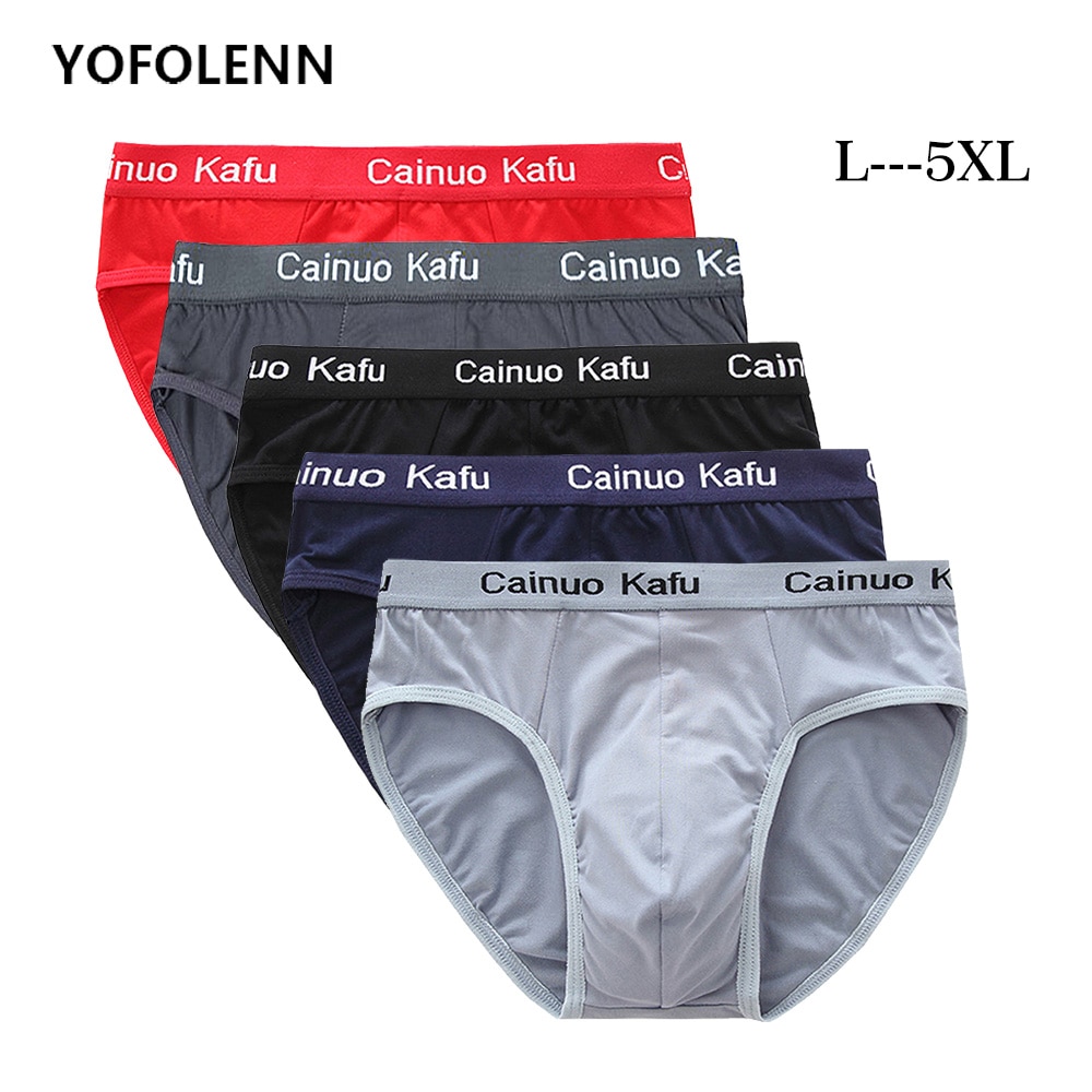 4 Pcs/lot Breathable Mesh Silk Men's Underwear New 2020 Briefs Men Bamboo Fiber Mens Bodysuit Male Comfortable Solid Underpants