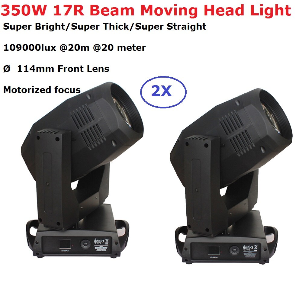 Flightcase 2IN1 Beam 17R Beam 350W Clay Paky Lighting High Brightness 350W 17R Sharpy Beam Moving Head Lights DMX 17/20 Channels