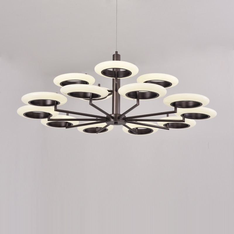 Modern LED Pendant Lights Home Lighting Fixtures 15 Heads Aluminum Hanging Lamp Living Room Bedroom Luminaire Suspendu Lampen