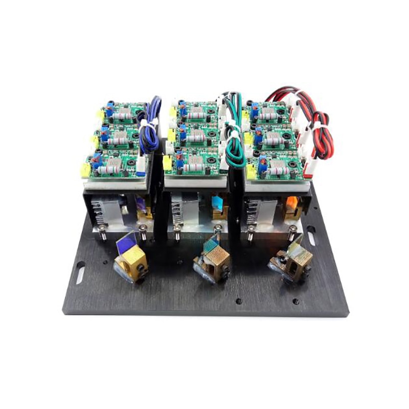 2pcs/lot OEM 10W RGB Full Color Laser Module High Power Laser Diodes TTL Analogue Laser Light