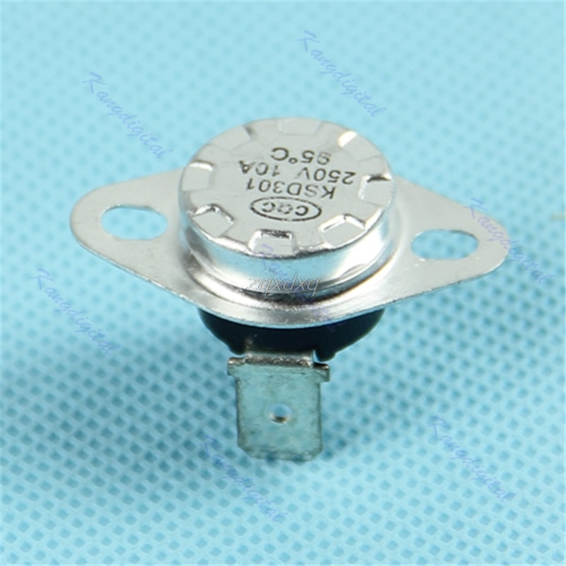 KSD301 250V 10A 85 Degree 95 Degree Normal Close NC Temperature Controlled Switch Thermostat Whosale&Dropship