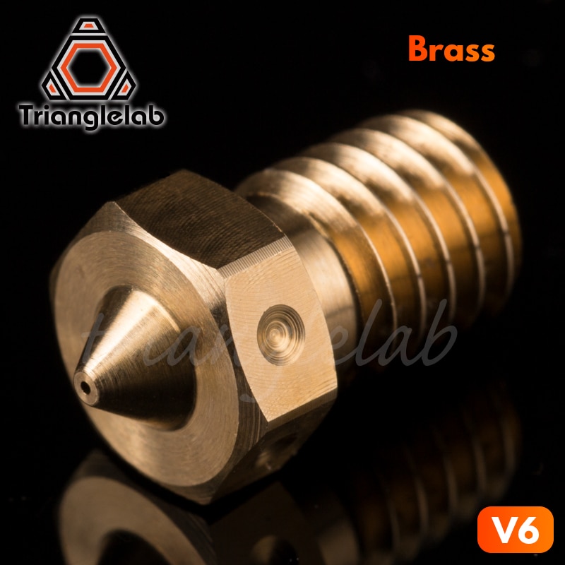 Trianglelab 1PC Top Quality V6 Nozzles For 3D Printers Hotend 3D Printer Nozzle For E3D Nozzles Hotend Titan Extruder