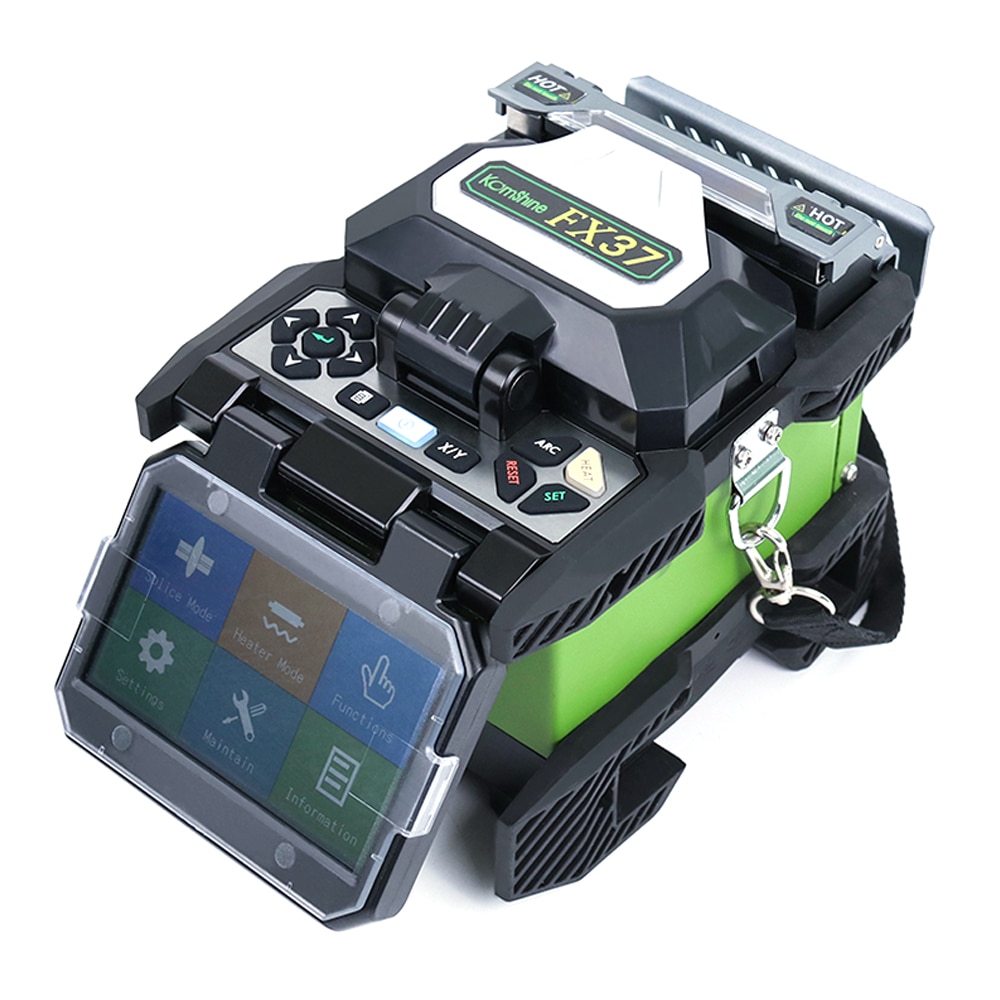 FTTH Fiber Optic fusion splicer KOMSHINE FX37 Optical Fiber welding machine