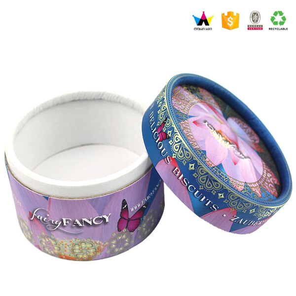 Cylinder Packaging Box for Essential Oil or Candle