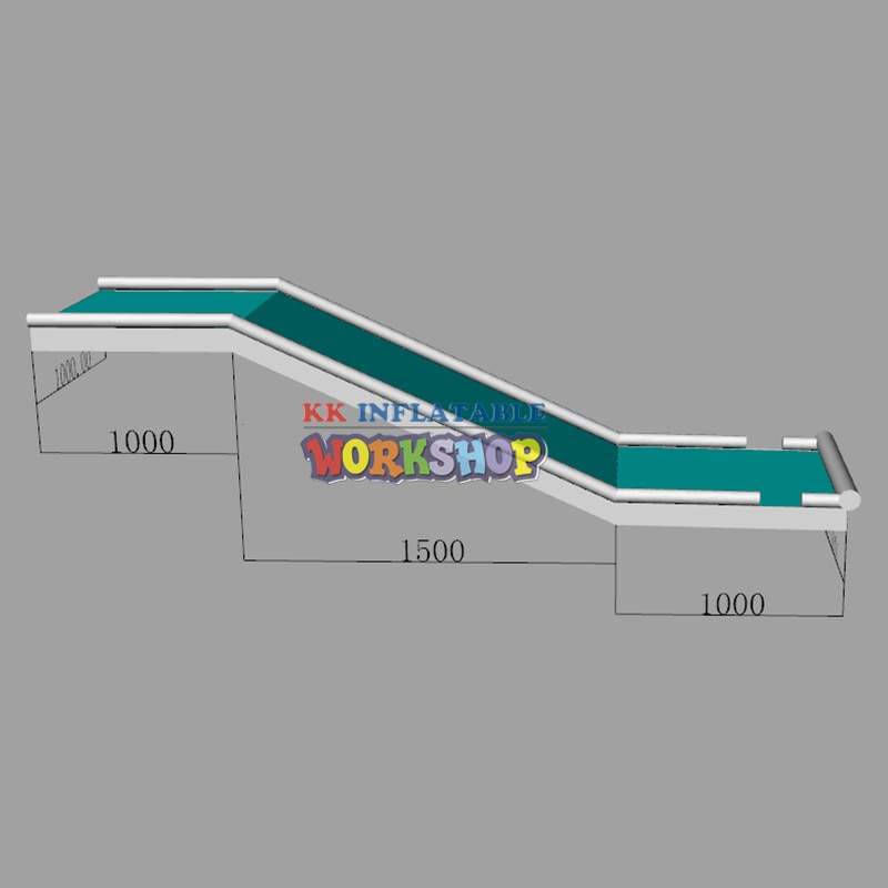 Outdoor inflatable water slide Chinese factory manufacturing