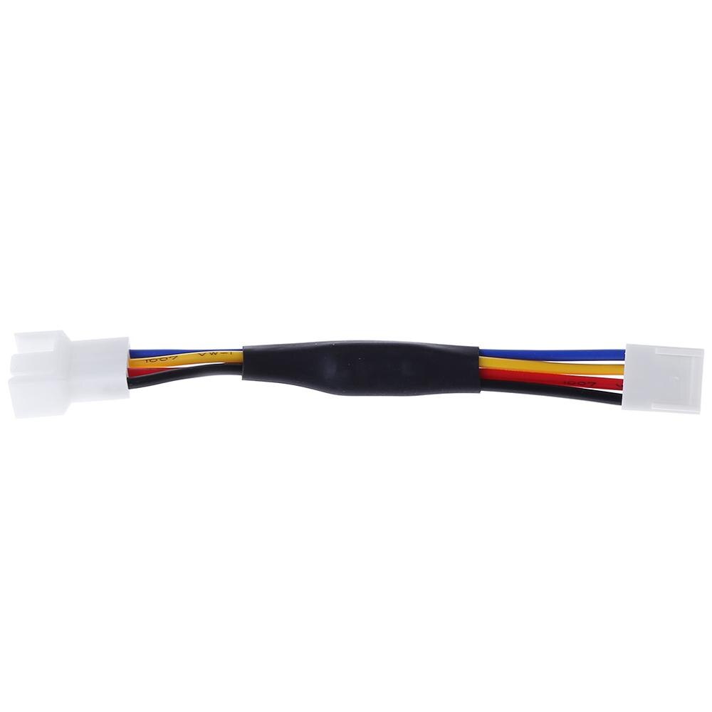 1PC 27ohm PC Case Fan RPM Speed Reduction Silent Connector Resistor Cable Quiet Mode 3/4Pin