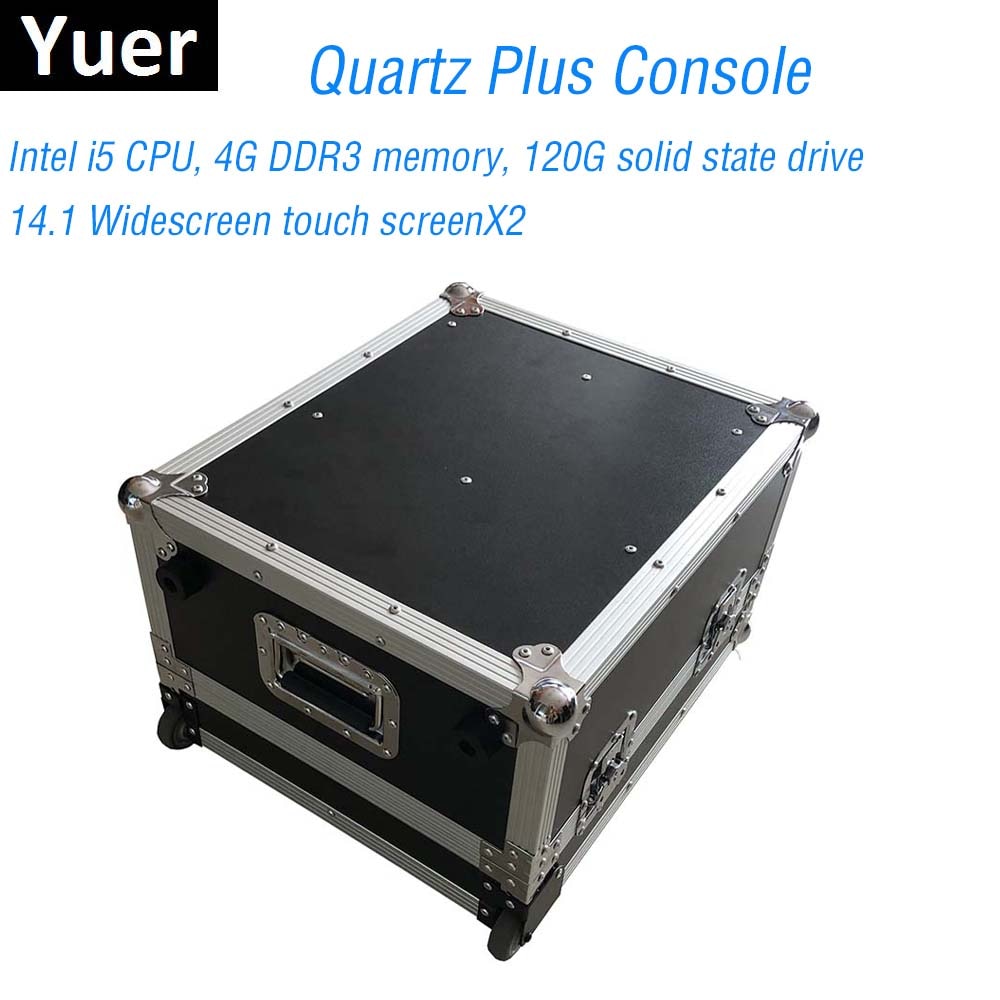 Quartz Plus DMX Controller Stage Lighting Dj Equipments Disco Light Projector Mini Tiger Touch Console For Par LED Moving Head