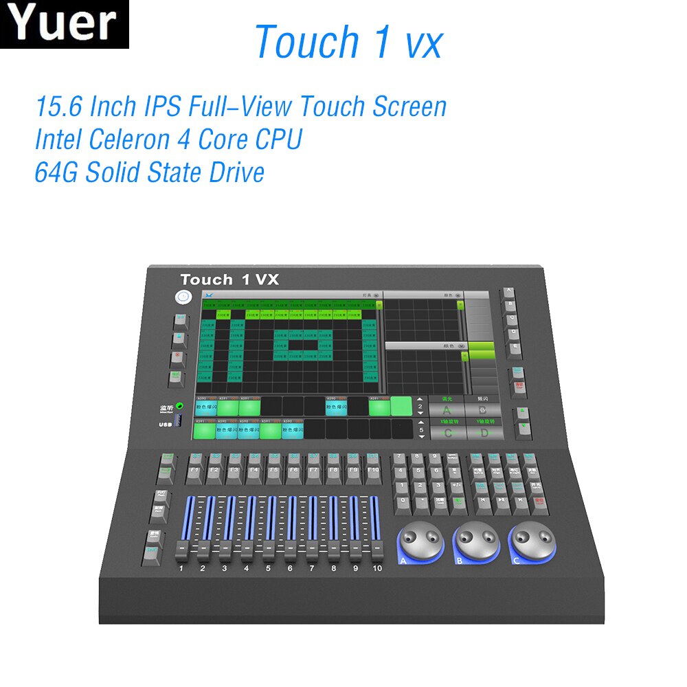 New Touch 1 VX Controller For Party Club Bar Lighting Console Par Moving Head Stage Effect Lights Controller Disco DJ Light