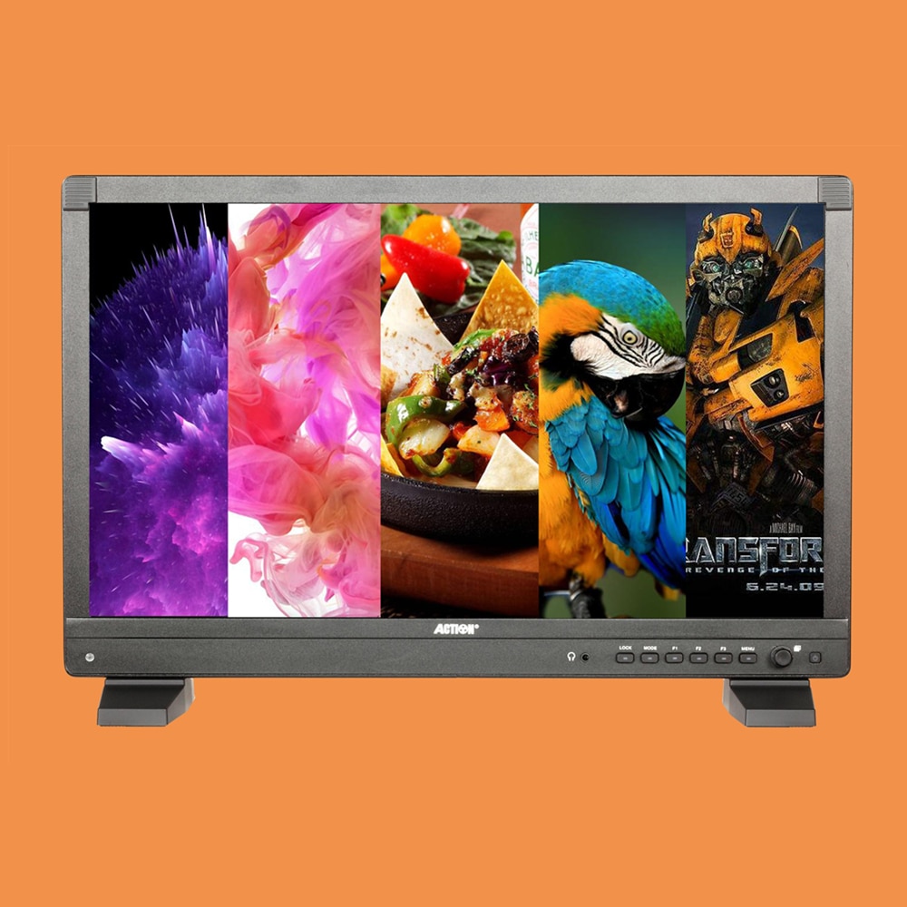 RUIGE Action AT-2151HD Broadcast monitor 21.5" Director desktop Monitor with Case HD SDI Monitor 1920*1080 1200cd/m2 SDI HDMI